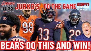 Jurkos Keys to a Chicago Bears Victory over the Houston Texans [upl. by Eelta]