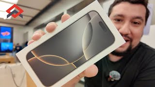 Fui a un Apple Store y compré el iPhone 16 Pro 🫣 [upl. by Hembree]