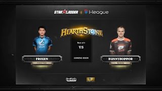 RU Fr0zen vs BunnyHoppor  SL iLeague Hearthstone StarSeries Season 3 13052017 [upl. by Owena]