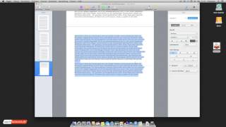 Hochformat und Querformat in einem Pages Dokument von iWork [upl. by Kachine]