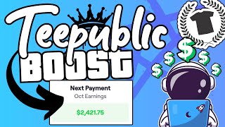 Make Thousands Of Sales On Teepublic With This Trick [upl. by Neih]