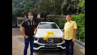 DELIVERY MercedesAMG GLC 43 Coupe I India I Bihar [upl. by Bromleigh781]