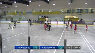 2024 Ontario Lacrosse Festival 🥍 U13G B GOLD Akwesasne v Orangeville Aug 8 2024 [upl. by Verile]