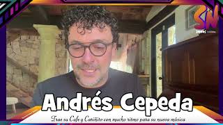 Andrés Cepeda quotJunto a Los Ángeles Azules saca nueva canciónquot [upl. by Aissila]