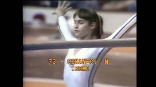 Nadia comaneci 🇷🇴 UNEVEN BARS 1976 olympic games [upl. by Ladnor597]