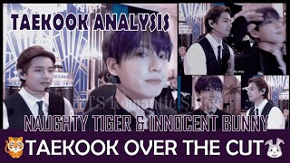 Taekook Analysis  Taekook new moments 2022  the smile the reason  taekook over the cut [upl. by Haldas]