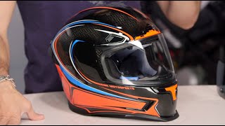 ICON Airframe Pro Halo Carbon Helmet Review at RevZillacom [upl. by Alac]