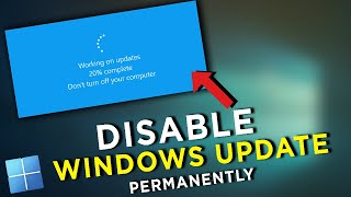 How to Disable Windows Automatic Update permanently 2024 [upl. by Leese]