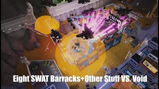 Quad Op with 8 Barracks New SWAT Skin and other towers Tower Battles [upl. by Natelson243]