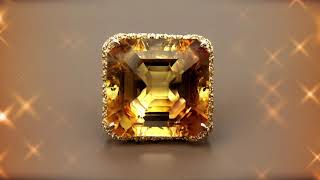 Citrine 5 Minute Frequency Cleanse [upl. by Eduino]