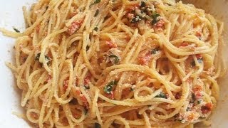 Il mare in cucina Spaghetti con la bottarga fresca [upl. by Lounge]