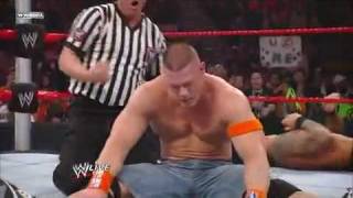 John Cena vs Randy Orton  2009 Superstar Of The Year Tournament Part 2 [upl. by Svirad]