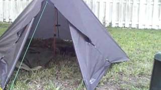 DD Tarp set up as a tent [upl. by Nerret190]