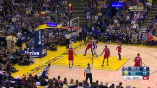 Stephen Curry FAKES OUT Marcin Gortat [upl. by Fons]