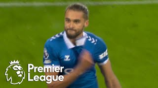 Dominic CalvertLewins header gives Everton 20 lead v Liverpool  Premier League  NBC Sports [upl. by Arnaldo]