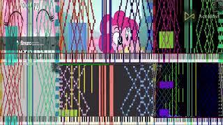 Blsck Midi LOUD VIDEOFoozogz Smile Remix 2635 million notes [upl. by Notsob]