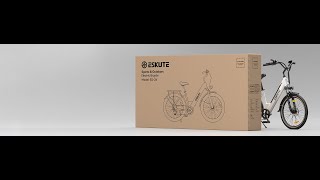 How to assemble the C100 city ebike [upl. by Buote]