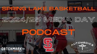 Watch Spring Lakes boys basketball team discuss upcoming 202425 winter season during media day [upl. by Eenat]