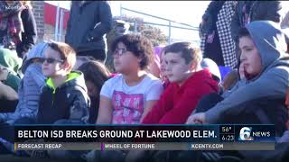 Belton ISD breaks ground at Lakewood Elementary [upl. by Marina581]