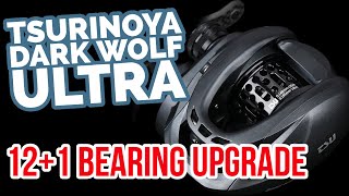 TSURINOYA Dark Wolf Ultra 121 ball bearing upgrade [upl. by Boelter105]