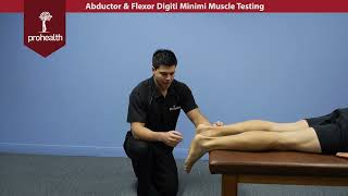 Abductor amp Flexor Digiti Minimi Muscle Test Palp Dr Vizniak Muscle Manual [upl. by Colas381]