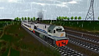 Indonesian Train Simulator  Career Level 9  Simulasi Kereta Api Indonesia Android Game [upl. by Linnea25]