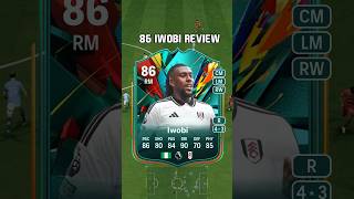 86 Iwobi Review in EA Sports FC 25 shorts short fc25 eafc25 iwobi fifa totalrush fut sbc [upl. by Aicerg13]