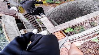 PARKOUR vs SECURITY  Real Chase Situation  GoPro HERO3 [upl. by Falo955]