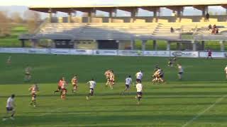 Tiesse Robot Calvisano  Rugby Noceto XVIII giornata di Serie A [upl. by Gib]