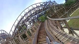 Onride Timber  Walibi Rhône Alpes [upl. by Micah227]