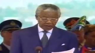 President Nelson Mandela Inauguration Speech May 10 1994 [upl. by Oilasor]