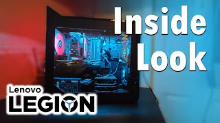 Inside look at the Lenovo Legion 5 Desktop Tower [upl. by Narayan]