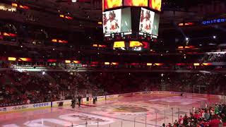 Chicago Blackhawks Goal Horn Live 20182019 [upl. by Rebmik]