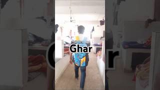 Hostel se Ghar aa gayashorts minivlog vlogs sh vlogs  10 😎😎 [upl. by Penn]