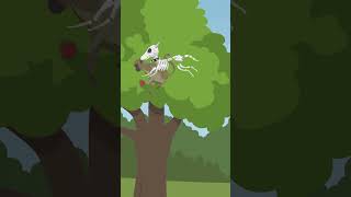 Moti Aur Bandar  One Minute Story  Cartoon  cartoonanimal [upl. by Ellertal700]