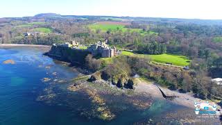 Culzean Castle amp Country Park  Ayrshire Drone Video amp Photography Scotland  4k [upl. by Brocklin]