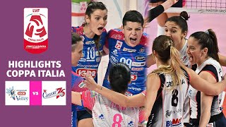 Novara  Chieri  Highlights  Quarti di Finale Coppa Italia Frecciarossa  Lega Volley Femminile [upl. by Ailhat571]