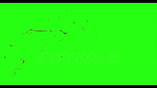 Blood Splatter Green Screen 1 [upl. by Brynna]