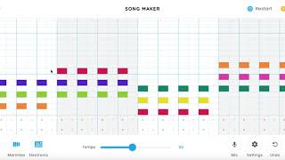 Chrome music lab Song Maker How to make song longer [upl. by Siramad537]