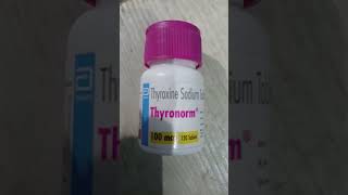 Tablet thyronorm 100mcg benefits fayadathyroidthyroidproblems [upl. by Zoa140]