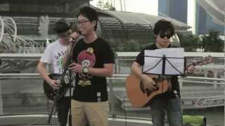 Surprise Proposal at Helix Bridge  Kevin and Swee Yee [upl. by Yodlem231]