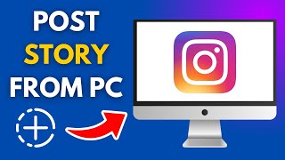 How To Post Story On Instagram From PC or Laptop [upl. by Ulrike579]