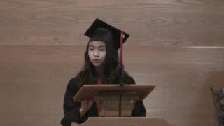 Sandrine Grade 8 Valedictorian Speech [upl. by Ierna68]