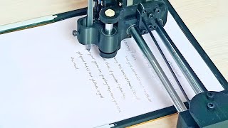 I 3D Printed Machine that can Write Your Homework in Your Handwriting [upl. by Freyah]