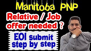 How to Apply EOI in Manitoba PNP for Permanent Residency in Canada [upl. by Eeryk449]