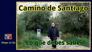 CAMINO DE SANTIAGO Lo que debes saber antes de hacerlo [upl. by Ydne]