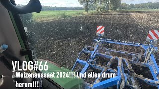 VLOG66 Weizenaussaat 2024 Und alles drum herum [upl. by Kristine]