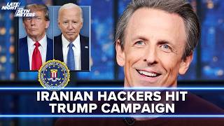 Iranian Hackers Sent Stolen Trump Campaign Information to Biden [upl. by Sivra305]