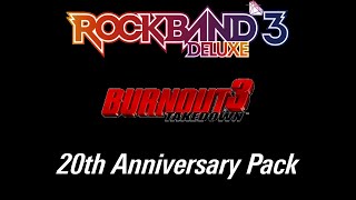 Burnout 3 Takedown 20th Anniversary Pack Rock Band 3 Custom Trailer [upl. by Born207]