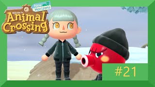 Animal Crossing New Horizons 2nd Island part 21 no commentary [upl. by Einahpts]